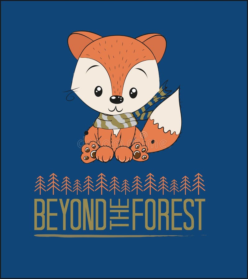 Vector illustration of squirrel cute animal royalty free illustration