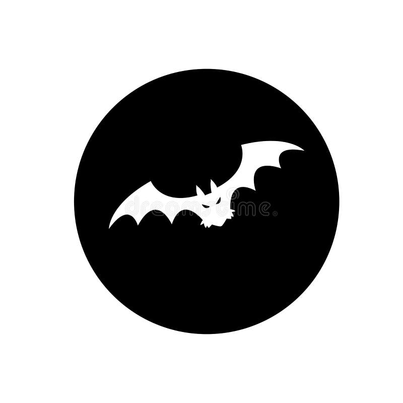 White Bat On Black Background Vector Stock Vector Illustration Of Holiday Evil