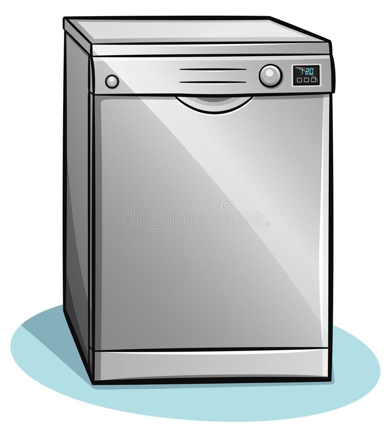 Dishwasher Drawing Stock Illustrations 651 Dishwasher Drawing Stock