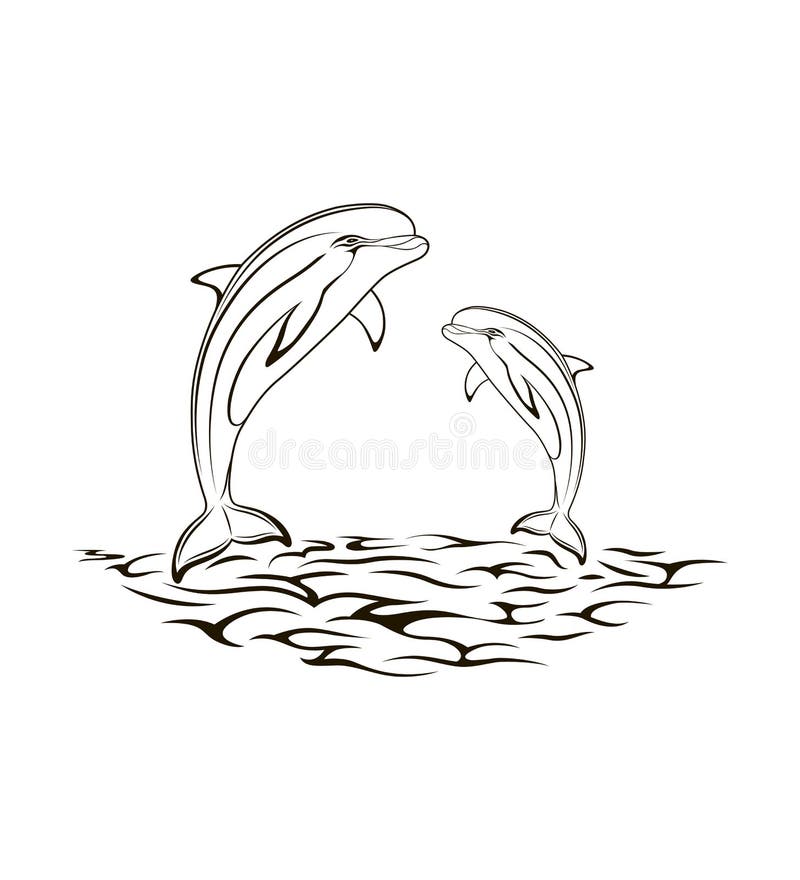 Tribal Dolphin Tattoo Art Board Prints for Sale | Redbubble