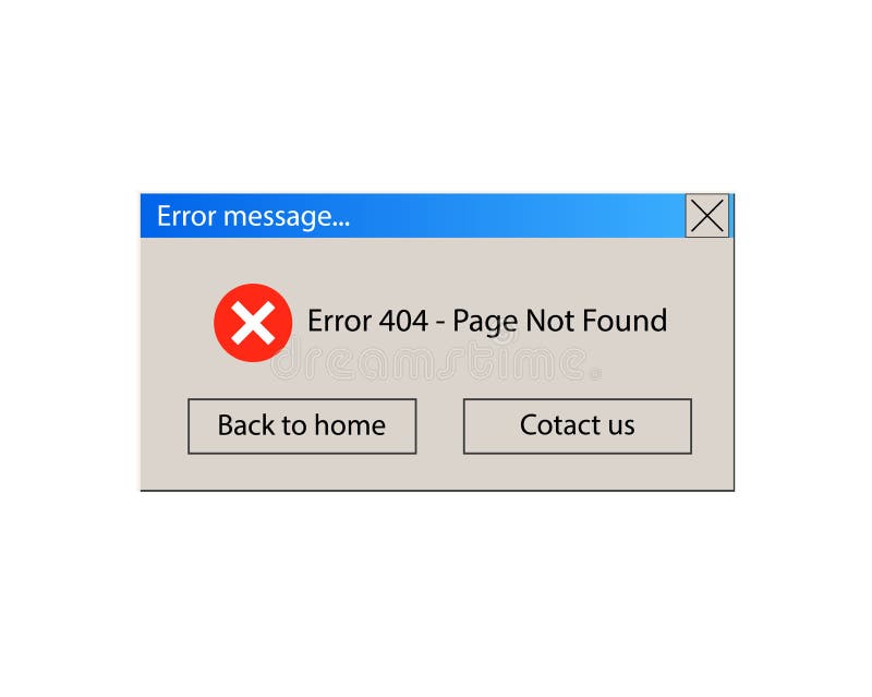 Show error messages