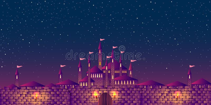 Castle Medieval Tower. The Fairytale Medieval Tower,princess Castle