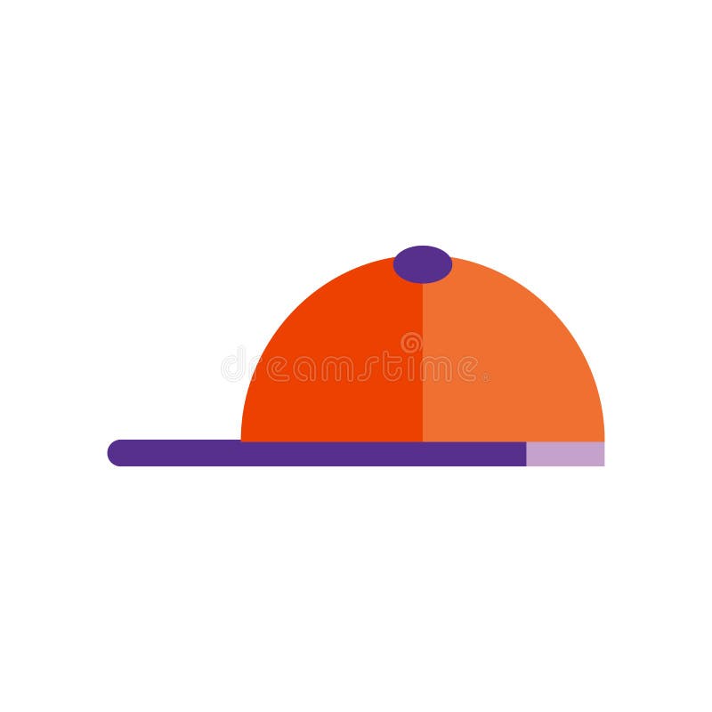 Vector Illustration. Flat Cap Icon Stock Vector - Illustration of logo
