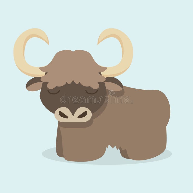 Hand Drawn Buffalo /eps stock vector. Illustration of bison - 32357963