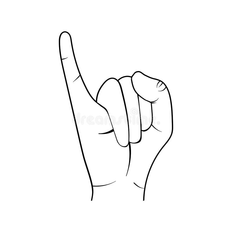 Как нарисовать поэтапно палец вверх