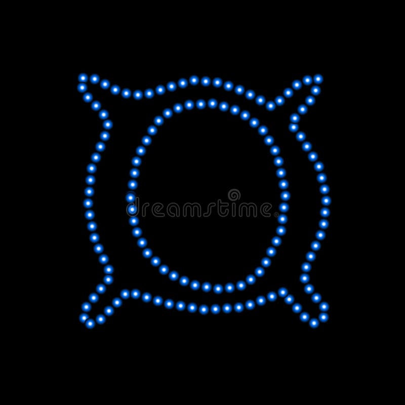 Vector illustration of generic currency symbol. stock illustration