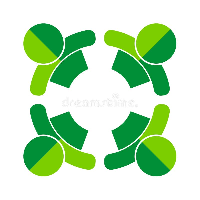 Team work logo stock vector. Illustration of emblem, decorative - 39052374