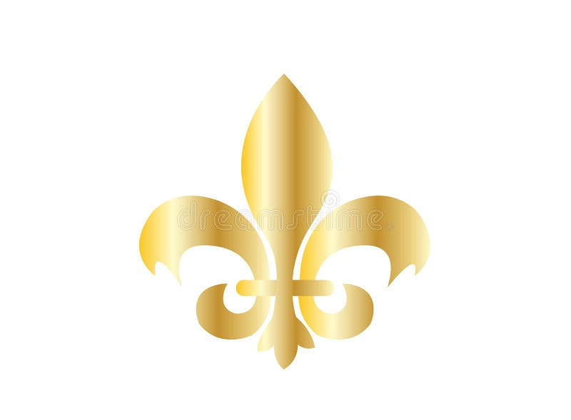 Vector Fleur de Lis. stock vector. Illustration of fleurdelis - 38361628