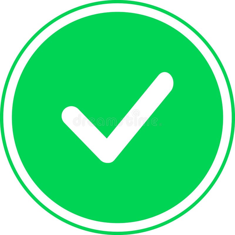 Confirmation Icon, Confirmation Button, Checkmark Icon, Verified Icon ...