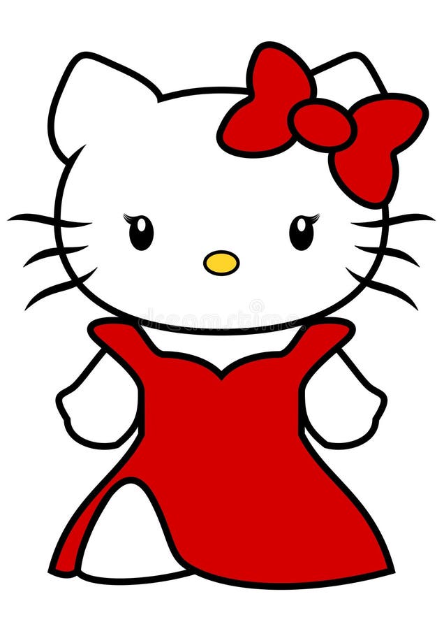 hello kitty summer clipart