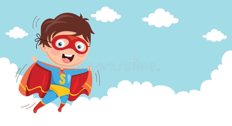Vector Illustration Of Kids Playing stock illustration Vector Illustration Of Kids Playing stock illustration