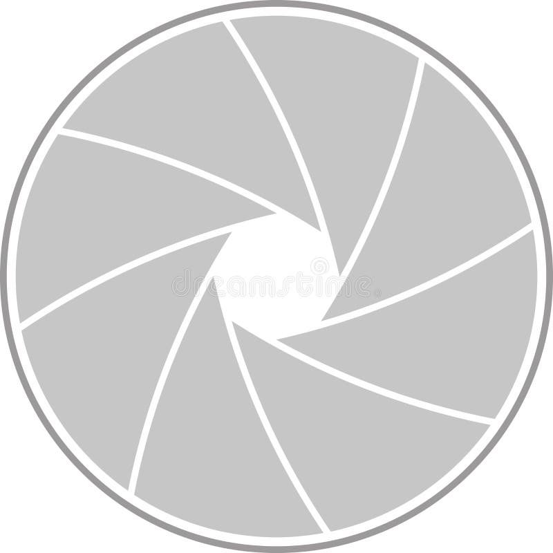 Aperture blades stock vector. Illustration of contour 13916527