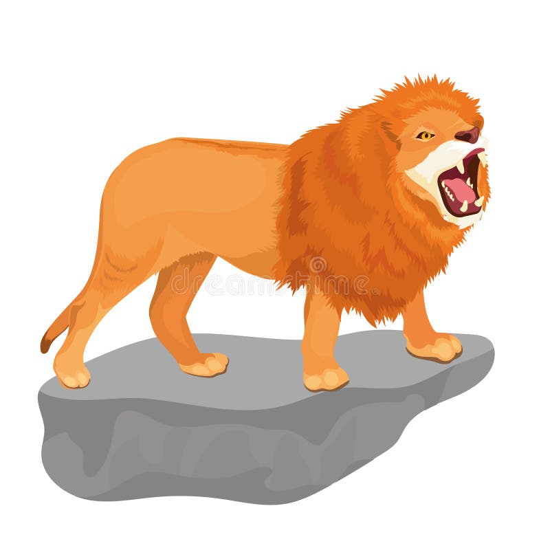 Lion Roars Stock Illustrations – 116 Lion Roars Stock Illustrations,  Vectors & Clipart - Dreamstime