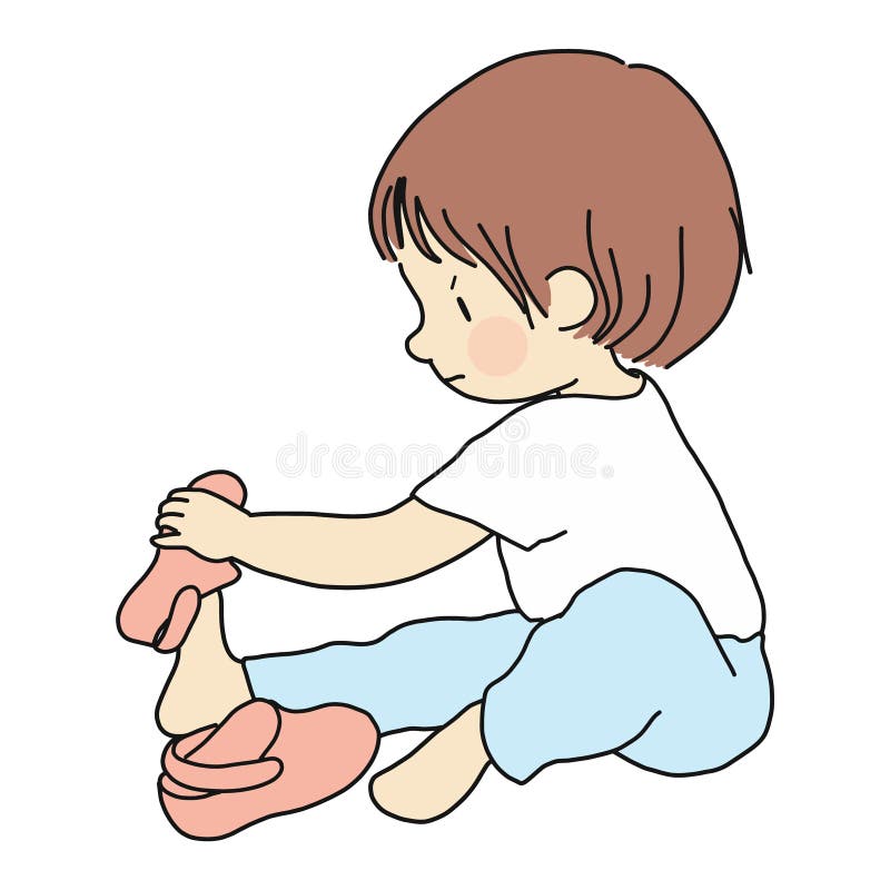 Putting On Shoes Clip Art