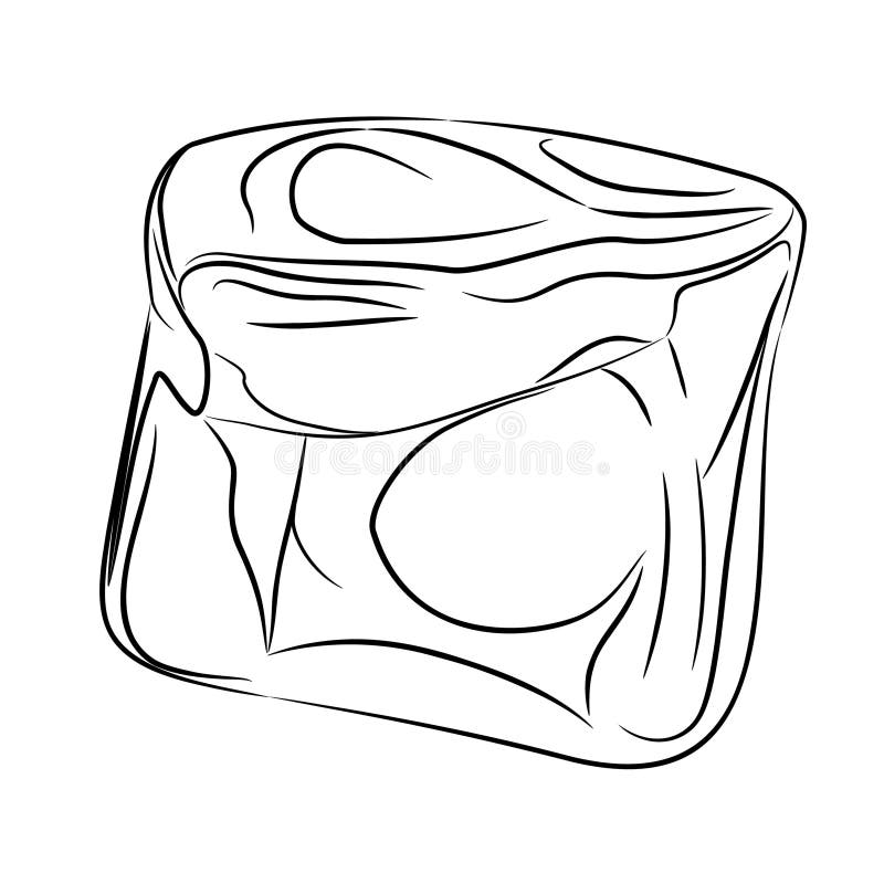 Linie de artă a nestematei malachite naturale netratate. stock illustration