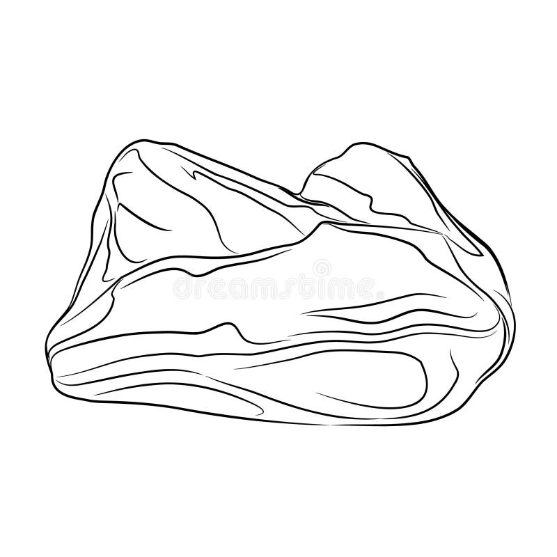 Linie de artă a nestematei malachite naturale netratate. royalty free illustration