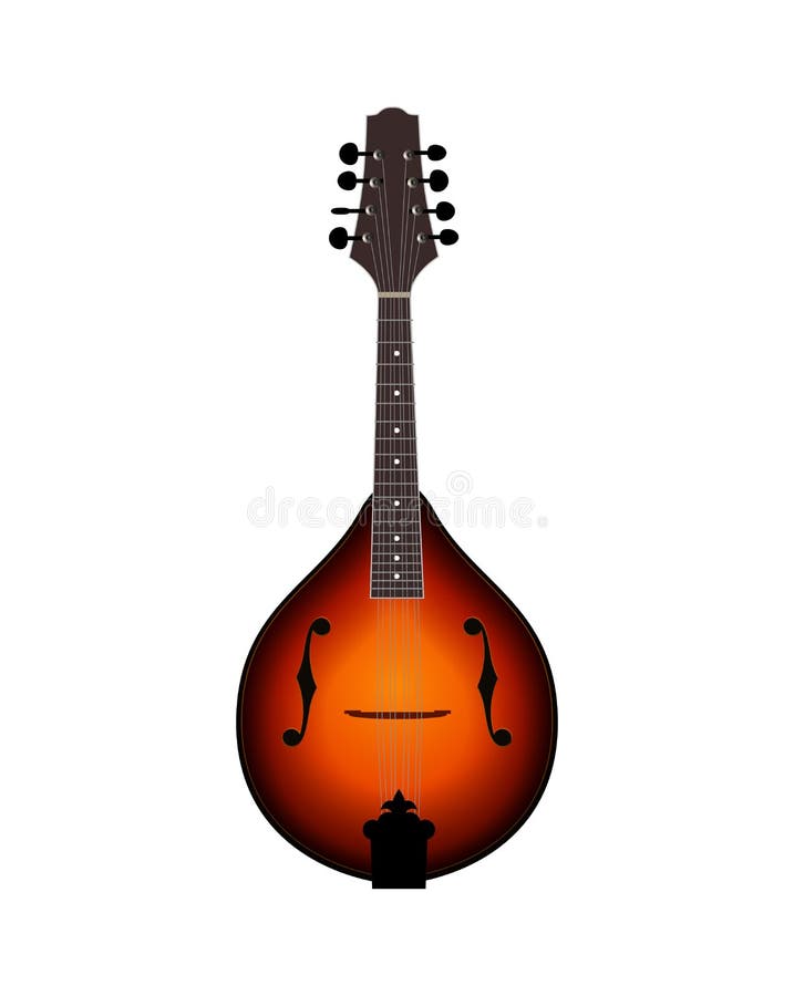 Download Vector Illustration Of Mandolin Stock Vector ...