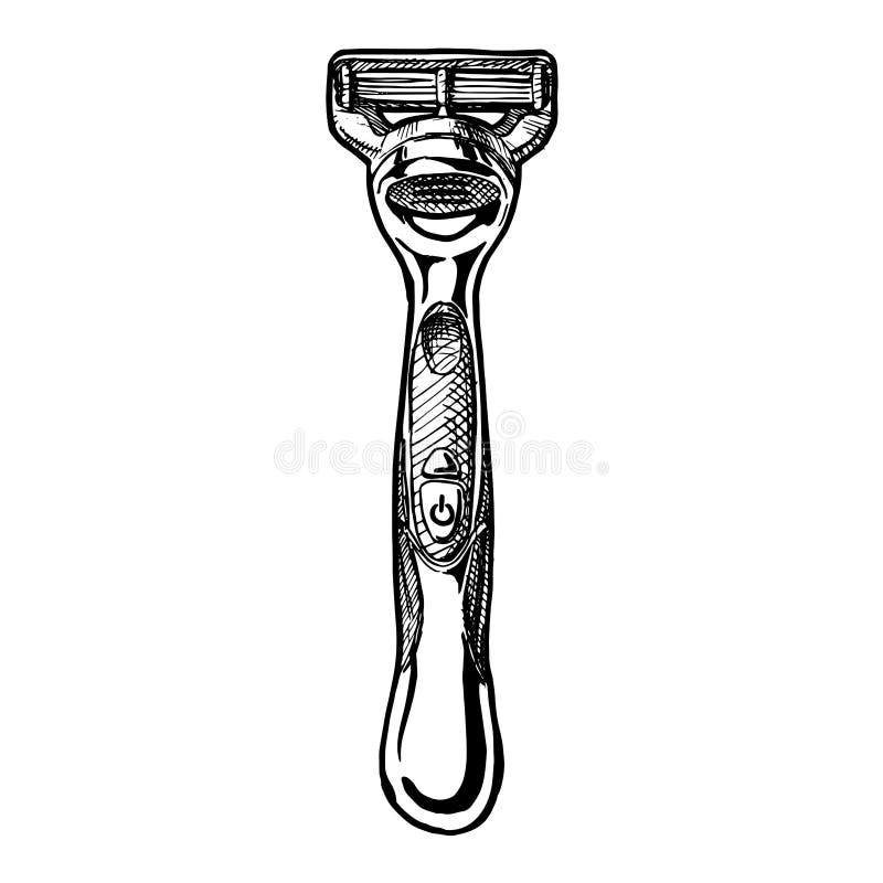 Retro Safety Razor Stock Illustrations 546 Retro Safety Razor Stock