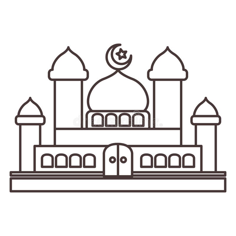 Mosque Coloring Stock Illustrations – 225 Mosque Coloring Stock