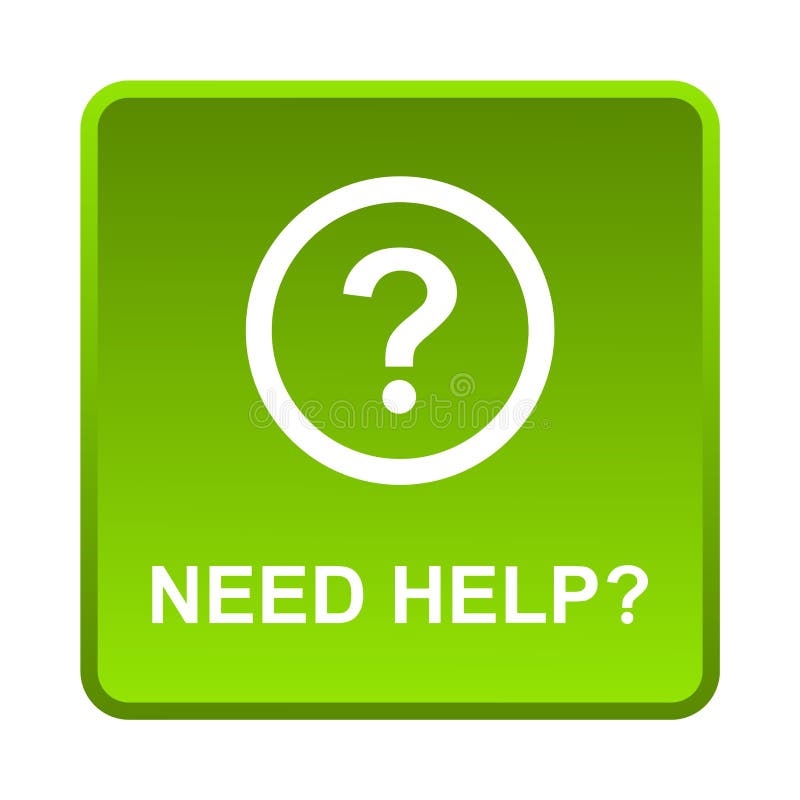 Need help button stock vector. Illustration of background - 137915307