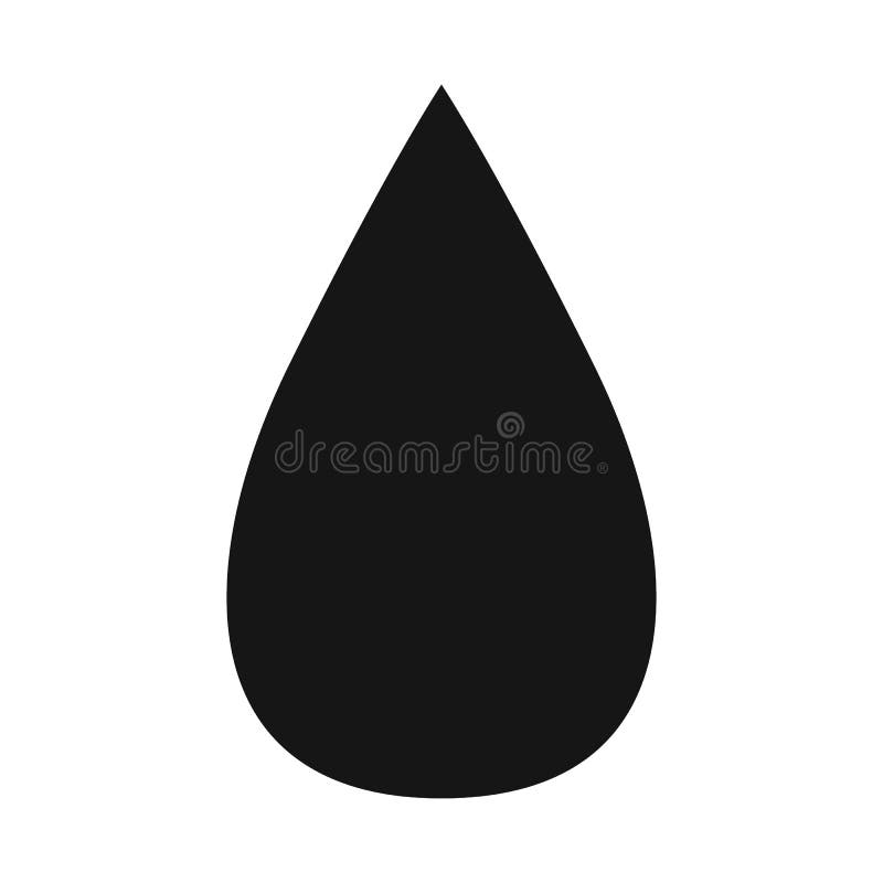 Vector Illustration of Oil and Drop Symbol. Graphic of Oil and Aloe ...