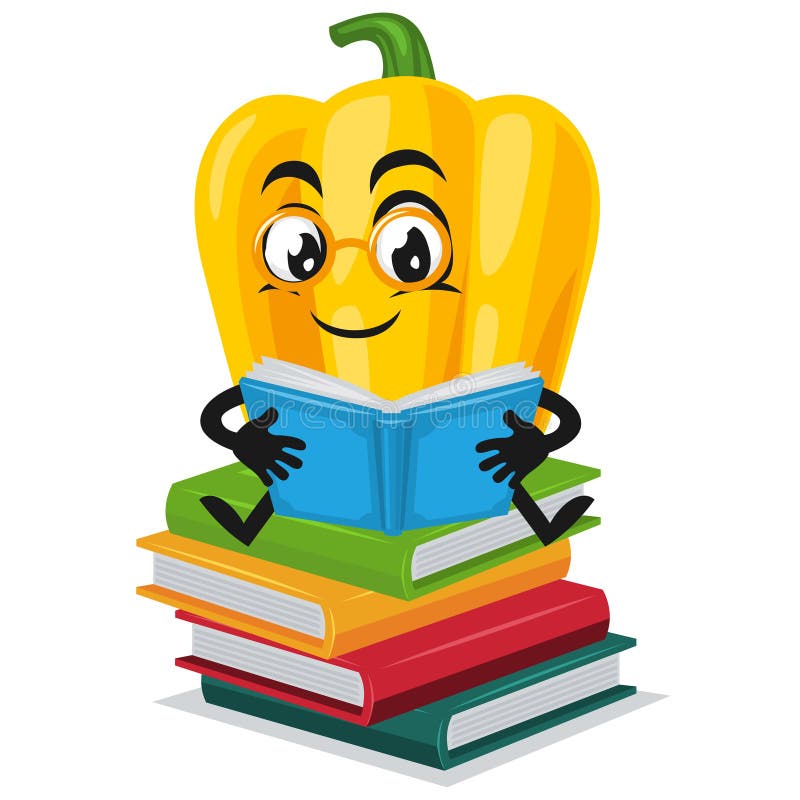 Vector Illustration of Paprika Mascot or Character Stock Illustration