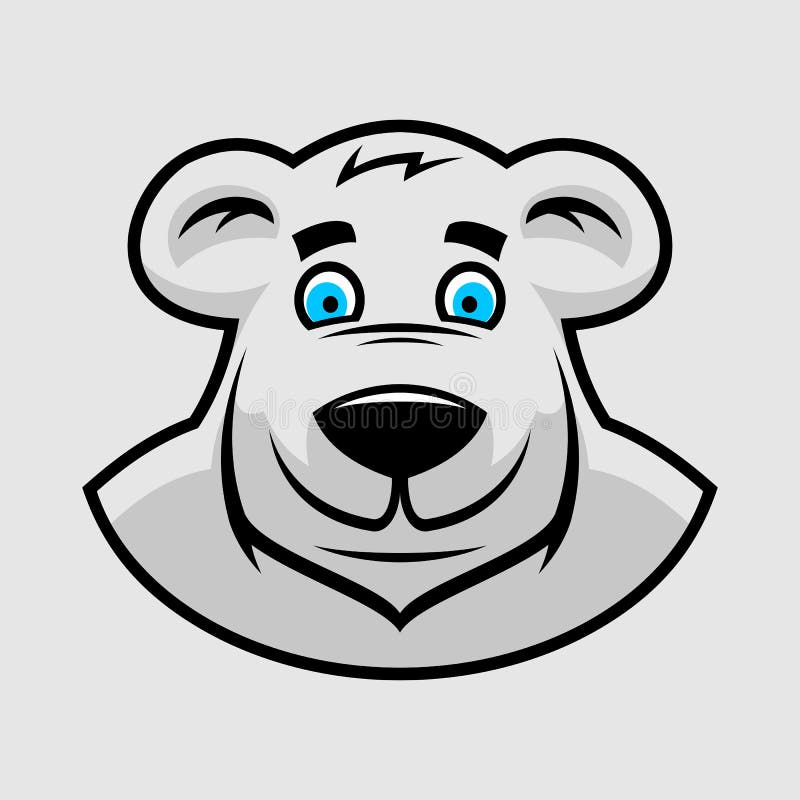 Cartoon bear head stock vector. Illustration of polar - 116507407 Cartoon bear head stock vector. Illustration of polar - 116507407