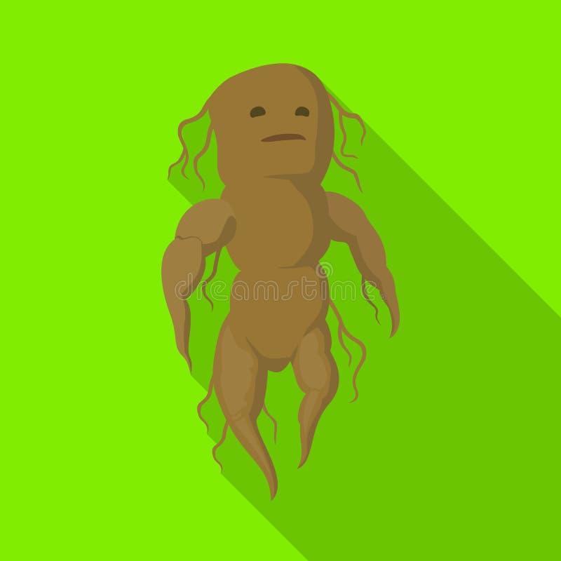 Mandrake Cartoon Vector for Free Download