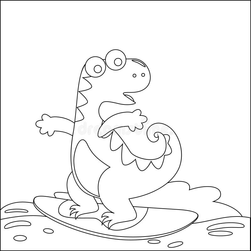 Download Coloring Surfing Stock Illustrations 316 Coloring Surfing Stock Illustrations Vectors Clipart Dreamstime