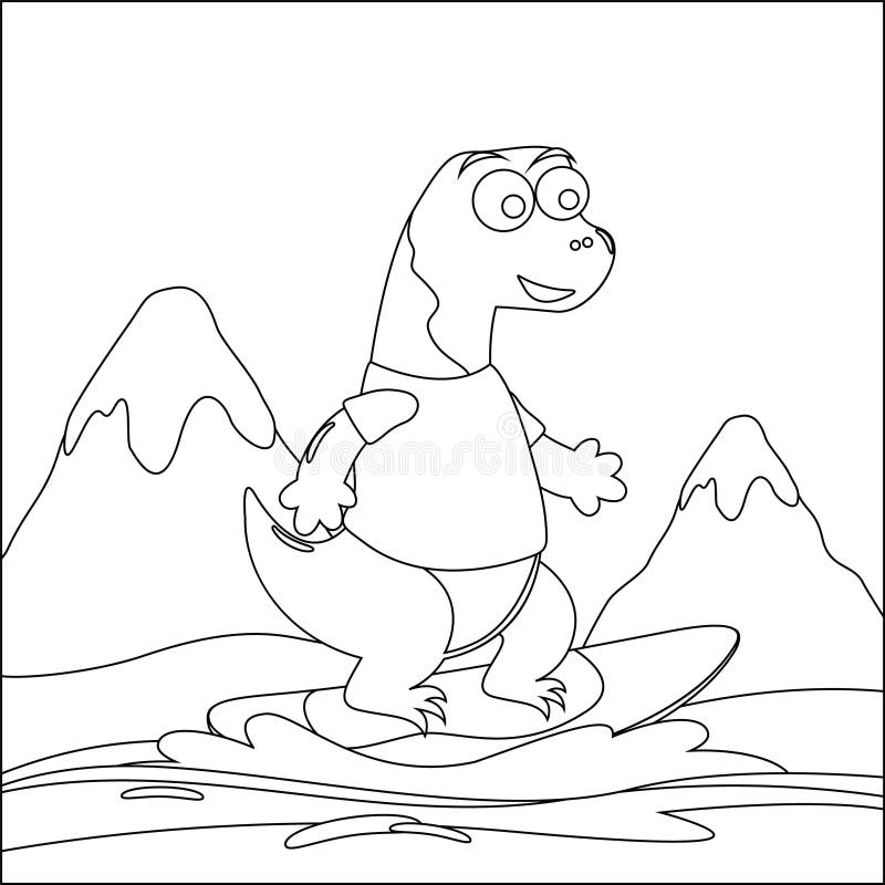 Download Coloring Surfing Stock Illustrations 316 Coloring Surfing Stock Illustrations Vectors Clipart Dreamstime