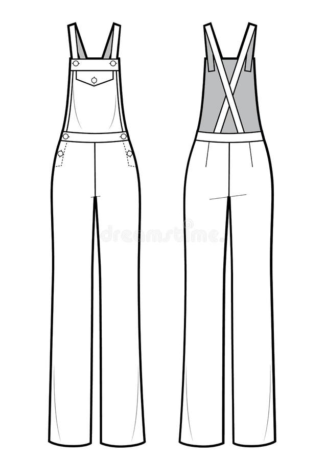 Outfit Jumpsuit Stock Illustrations – 241 Outfit Jumpsuit Stock ...