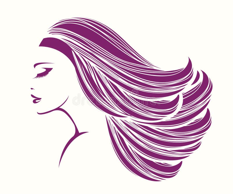 Long Wavy Hair: Over 12,600 Royalty-Free Licensable Stock Illustrations &  Drawings