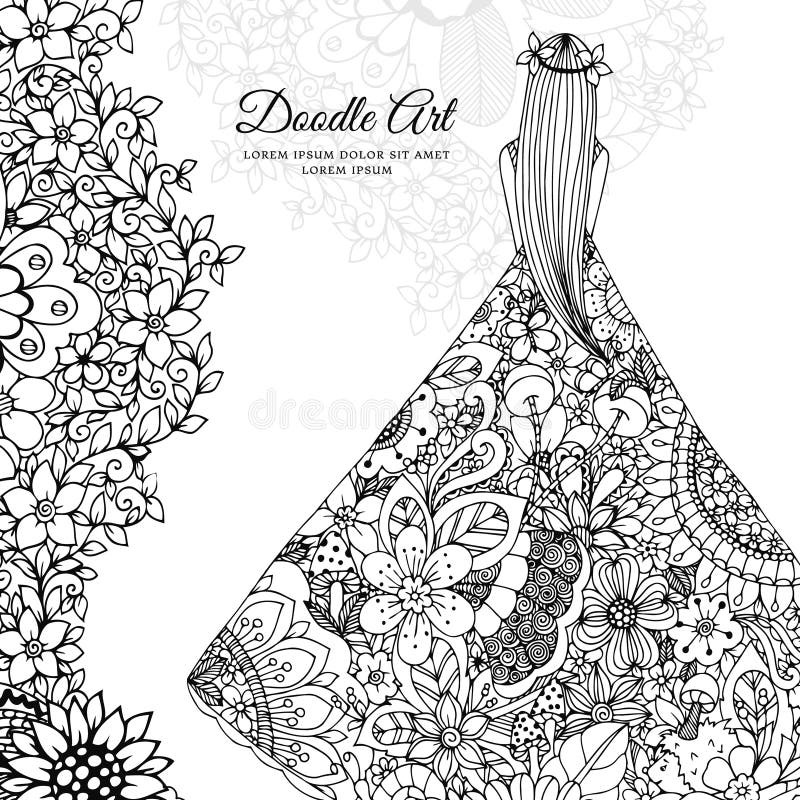 doodle #art #anime #cute #girl #dress Photograph by Rachel Korsen - Mobile  Prints