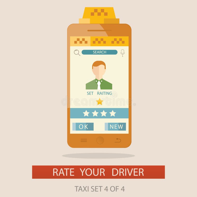 vector-illustratuion-of-rating-taxi-driver-via-mobile-app-stock-illustration-illustration-of