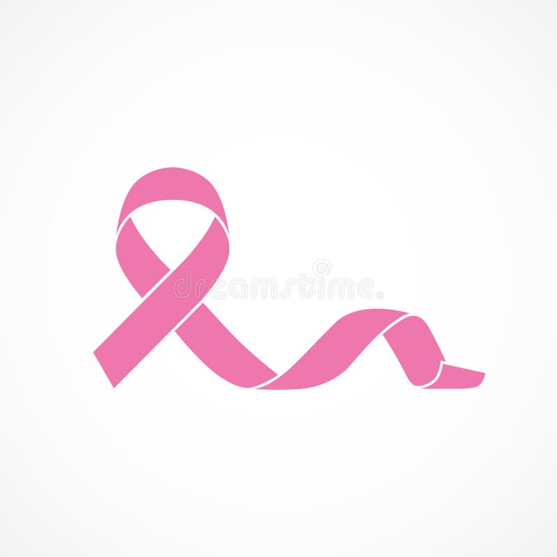 pink ribbon of breast cancer awareness vector design 4027582 Vector Art at  Vecteezy