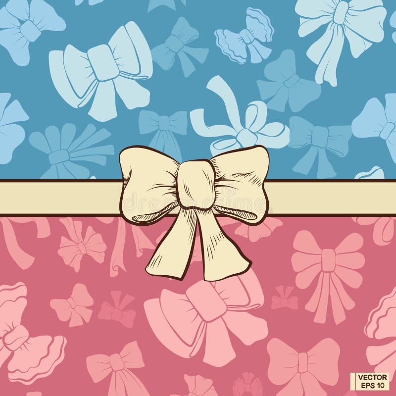 Set of festive bows stock vector. Illustration of decor - 177865651