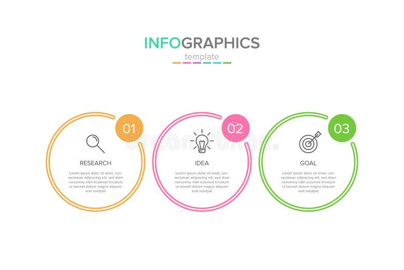 Vector infographic label template with icons. 3 options or steps. Infographics for business concept. Can be used for vector illustration Vector infographic label template with icons. 3 options or steps. Infographics for business concept. Can be used for vector illustration