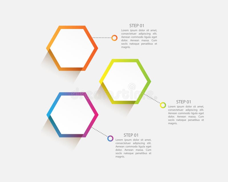 vector infographic moderno con tre punti per la presentazione illustrazione di stock vector infographic moderno con tre punti per la presentazione illustrazione di stock
