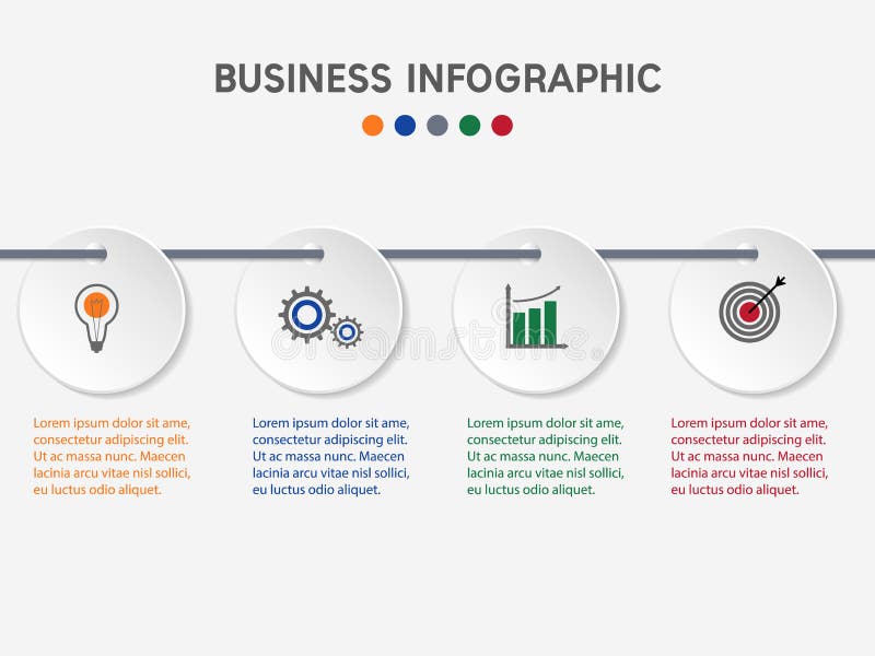 Business infographic template. royalty free illustration Business infographic template. royalty free illustration