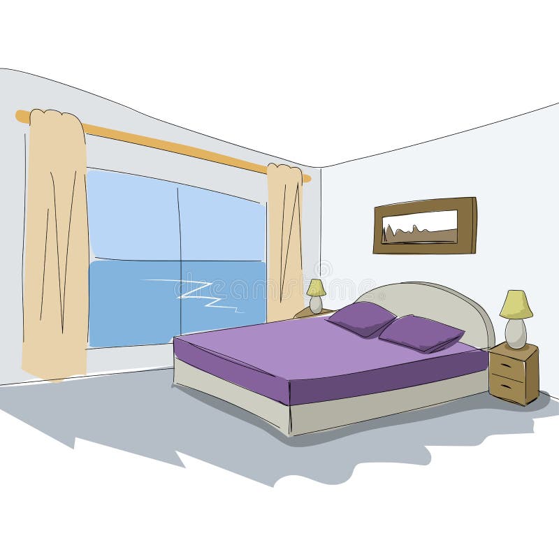 Cozy Bedroom Sketch: Warm Earth Tones, Soft Lighting, Relaxing Poses | AI  Art Generator | Easy-Peasy.AI