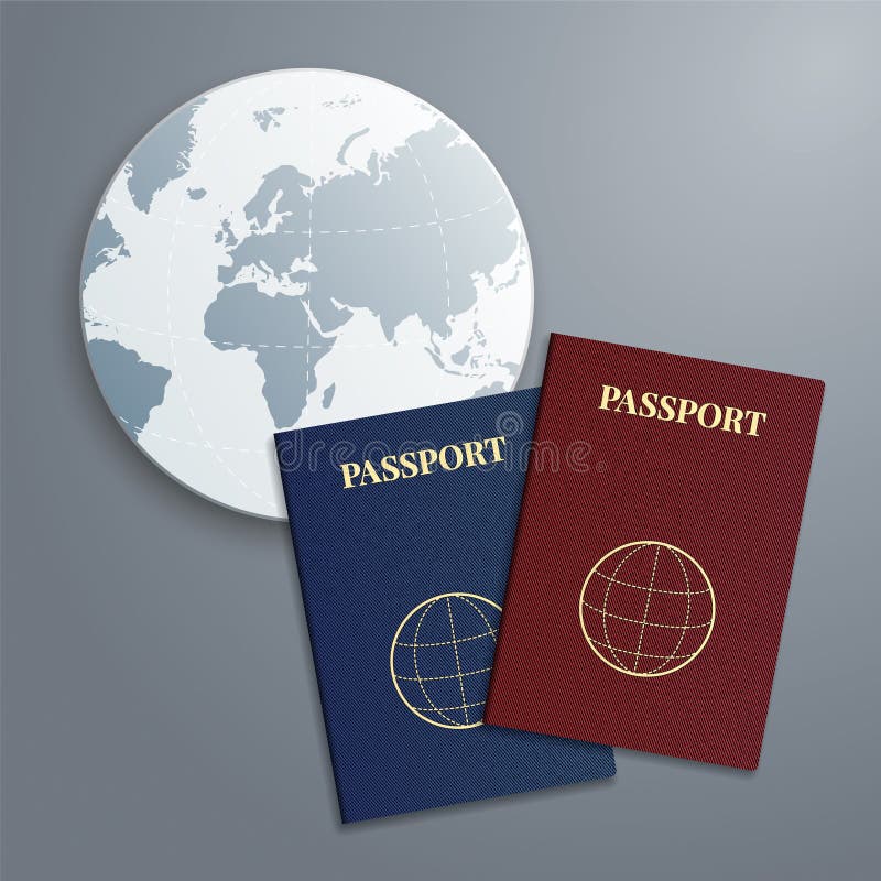 International passport. Плакат паспорт.