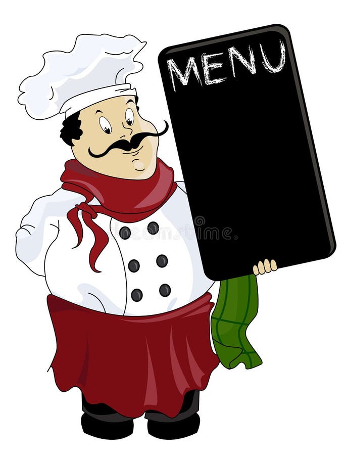 Italian Chef stock illustration. Illustration of chef - 8229140