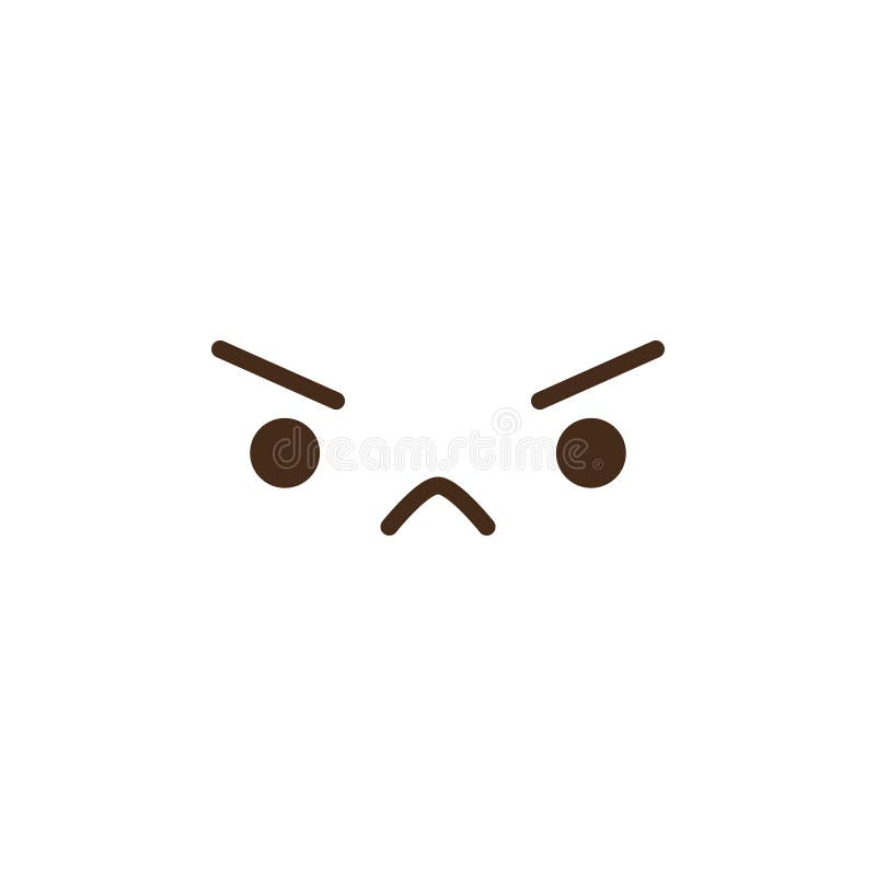 Vector Kawaii Anime Emoji Isolated Icons Set Stock Vector - Illustration of  kawai, icon: 222162119