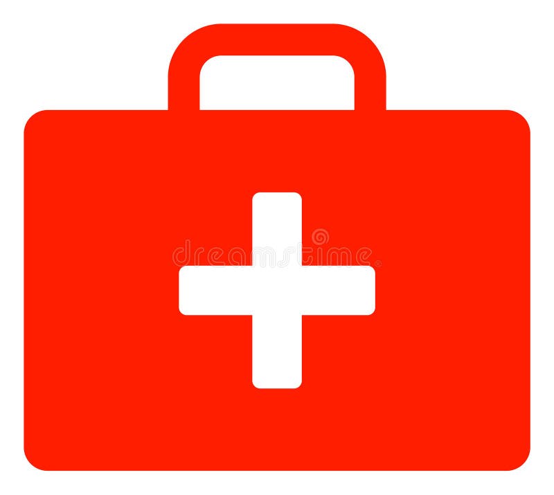 Vector Kit Case Icon médico stock de ilustración Vector Kit Case Icon médico stock de ilustración