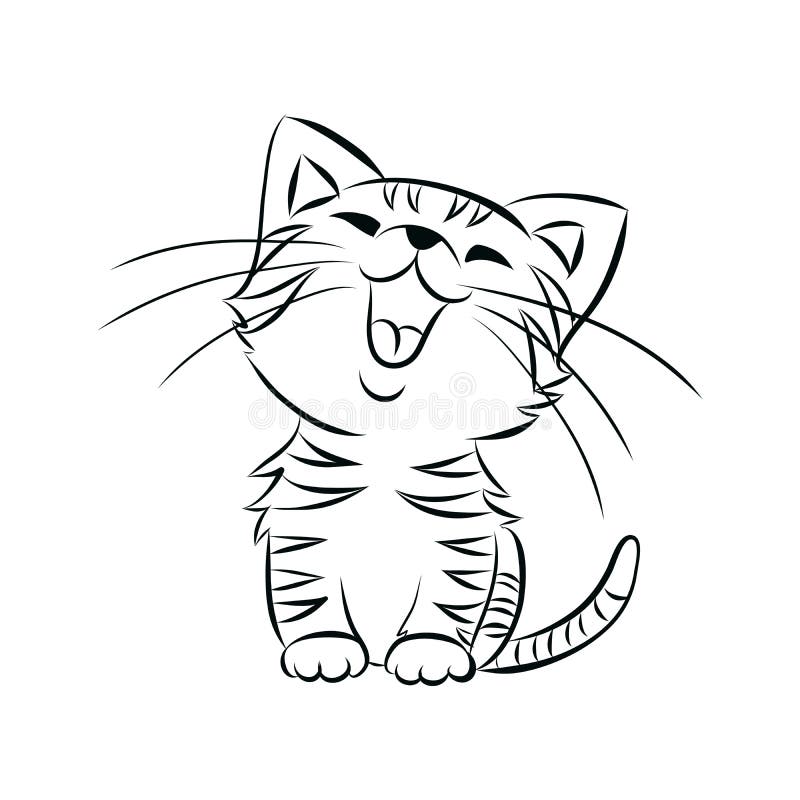 Happy Cat Stock Illustrations – 151,423 Happy Cat Stock Illustrations,  Vectors & Clipart - Dreamstime