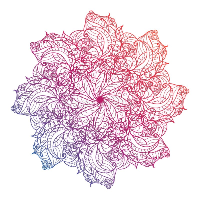 Vector la mandala, floreale, il fiore, modello orientale del cerchio Islam, arabo, indiano, turco, pakistan royalty illustrazione gratis Vector la mandala, floreale, il fiore, modello orientale del cerchio Islam, arabo, indiano, turco, pakistan royalty illustrazione gratis
