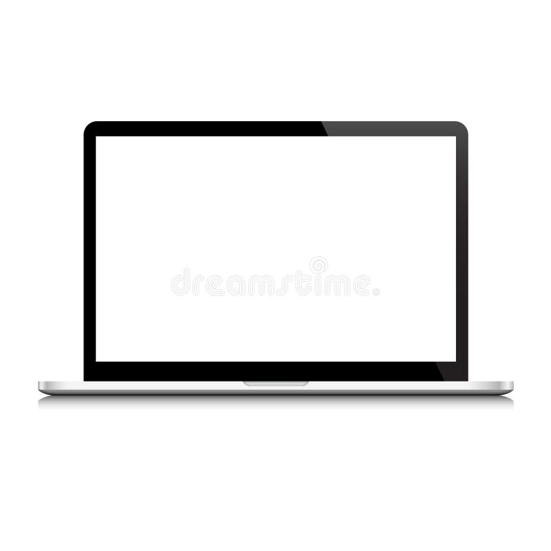 Vector Laptop stock illustration