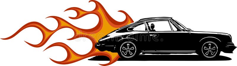 Vector las siluetas clásicas europeas del coche de deportes, esquemas, contornos Su insignia stock de ilustración Vector las siluetas clásicas europeas del coche de deportes, esquemas, contornos Su insignia stock de ilustración