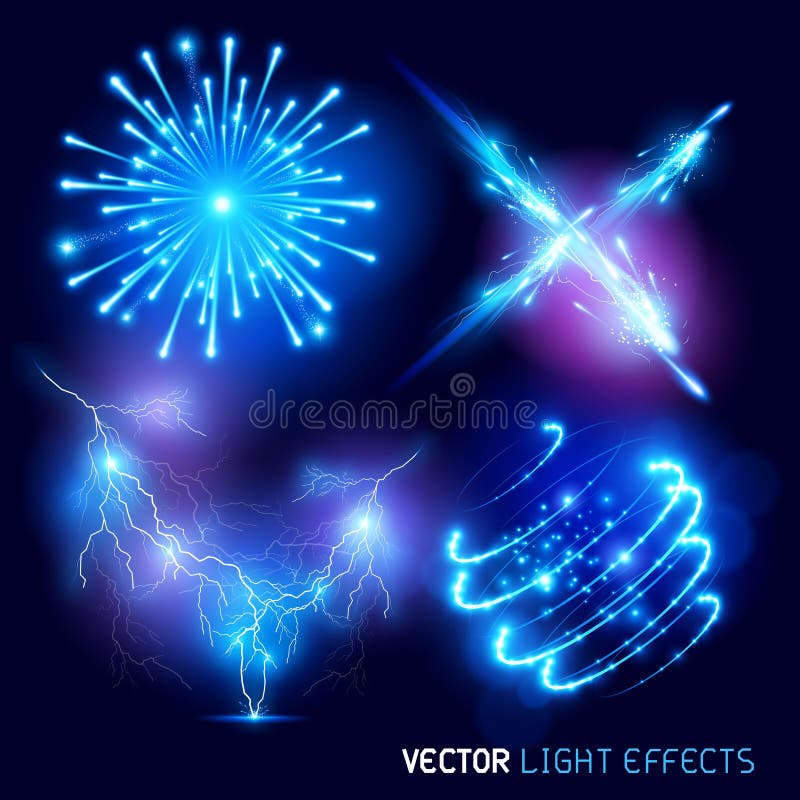 Vector Lichteffecten