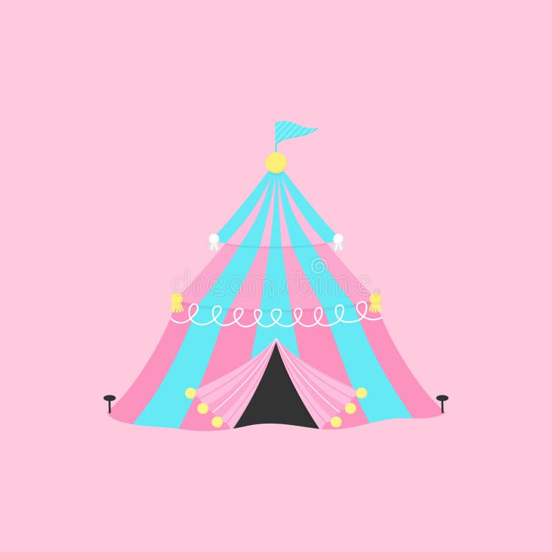 wallpapers Circus Carpa De Circo Rosa Png vector lindo de la tienda del carnaval